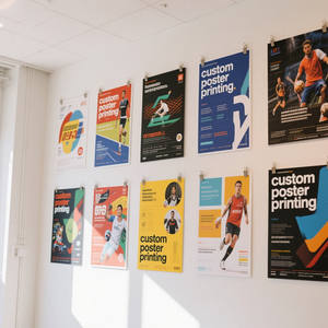 Usine Personnaliser CMJN Art Affiche Impression Numérique Publicité Décoration Service D'impression Affiche Imprime <span class=keywords><strong>Stickers</strong></span> <span class=keywords><strong>Muraux</strong></span> - Product Image 2