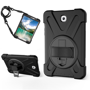 Vai vành đai đầy đủ bìa chống sốc lai 8.0 inch T715 trường hợp Đối với Samsung galaxytab <span class=keywords><strong>S2</strong></span> T710 Cover quay lại với 360 đứng - Product Image 6