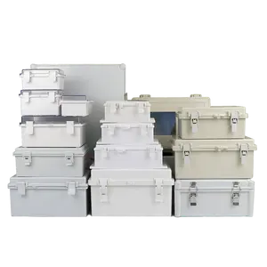 SZOMK-caja de distribución impermeable para exteriores, caja de empalme de cubierta con bisagras, OEM ODM, personalizada, ABS, IP65, venta al por mayor