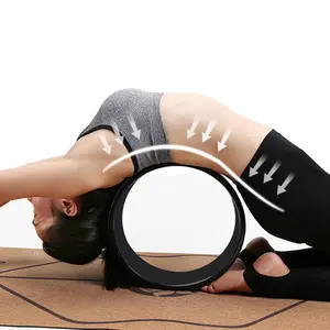 Ensemble de cercles de roue de yoga écologiques pour exercices de fitness professionnels avec logo personnalisé