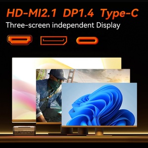 Xcy มินิพีซีสำหรับเล่นเกมมินิพีซีเอเอ็มดี8845HS 7840HS DDR5 PCIE4.0 Win11 Wifi6คอมพิวเตอร์เดสก์ท็อปแบร์โบนเกมเมอร์มินิพีซีแบบพกพาสำหรับเกม - Product Image 5