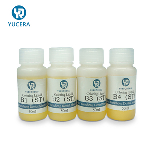 Yucera colorante dentale liquido 16 colori per Zirconia corona completa contorno materiali dentaria laboratorio dentiere tintura liquido - Product Image 3