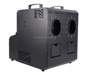 Wholesale 1500W Metal Smoke Bubbles Machine RGB LRD DMX 512 <b>Remote</b> Control Party Fog for Wedding Church Concerts - Product Image 2