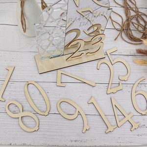 New Acrylic Countdown Days of Ramadan <b>Kids</b> <b>Gift</b> Islamic Muslim Home Decor Wooden Numbers Calendars - Product Image 4