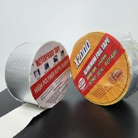 Xuyang Güçlü Bütil Kauçuk Su Geçirmez Sızdırmazlık Bandı Alüminyum Folyo 5cm Altlık Soğuğa Dayanıklı Güçlü Yapıştırıcı Çatı Tekne Gölet için