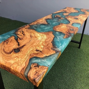 Plancher en résine époxy <span class=keywords><strong>bois</strong></span> moulé en verre de résine époxy <span class=keywords><strong>pour</strong></span> la décoration de conseil - Product Image 5