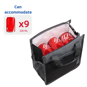 Promotion Fashionable 600D Oxford Cloth Insulated <b>Bag</b> Satchel for Outdoor <b>Lunch</b> Box Storage Custom Logo - Product Image 4