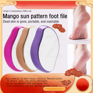 Lima de pie con patrón de <span class=keywords><strong>sol</strong></span> Mango Fácil de quitar callos córneos <span class=keywords><strong>del</strong></span> talón - Product Image 3