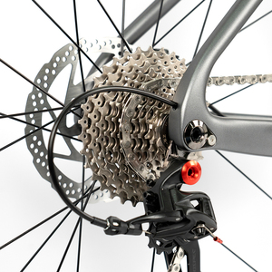 Bicicleta de Gravel de Fibra de Carbono, 24 Velocidades, Bicicleta Todoterreno de Alto Rendimiento, Frenos de Disco Hidráulicos, Llantas Ligeras 40C, Cross <span class=keywords><strong>Country</strong></span> - Product Image 5