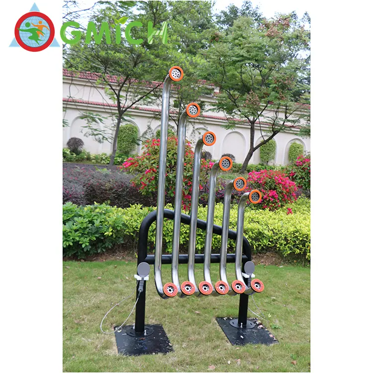 stainless steel musical piper promotional instrument educational kids playground music equipment toy JMQ-210142