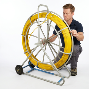Round Flexible PVC Wire Duct Rodder for Organizing Wires 300m Length 10mm Diameter - Product Image 1