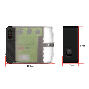 Protector de Voltaje Ajustable de <span class=keywords><strong>Triple</strong></span> Perilla de Alta Resistencia 20A 220V con Retardo de 3-5 Minutos, Rango Amplio Ajustable UV OV, Personalizado OEM - Product Image 6