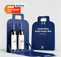Boîte Cadeau Créative pour Plusieurs Bouteilles de Vin avec Design Entièrement Personnalisable OEM/ODM Logo/Graphe de Marque