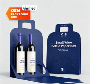 Caja de Regalo para Vino con Múltiples Botellas, Diseño Creativo y Personalizable, Logotipo/Diseño Gráfico de Marca OEM/ODM - Product Image 1