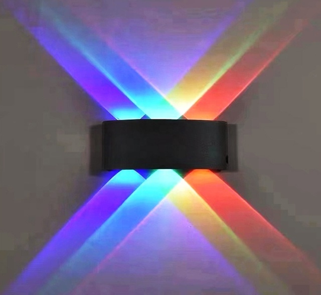 Modern IP65 LED RGB Wall Lamp 2W 4W 6W 8W 12W Garden and Door Lamp for Outdoor Use
