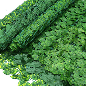 Clôture artificielle en feuilles de lierre Zichang 50x50cm 50x100cm 50x300cm 100x100cm 100x300cm 150x300cm, plante grimpante en soie verte pour décoration de balustrade - Product Image 1