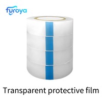 Película Protectora de Vidrio PE Extraíble, Antipolvo, Transparente, para Muebles y Superficies de Mesa