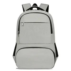 대형 휴대용 배낭 롤 노트북 커버 가방 야외 캐주얼 멀티 포켓 노트북 가방