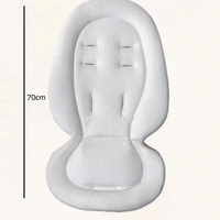 Coussin universel pliable en coton de haute qualité pour poussette et siège auto, fabrication OEM/ODM pour nouveau-nés