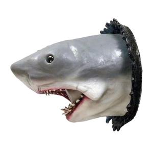 Artesanías <span class=keywords><strong>de</strong></span> resina personalizadas, venta al por mayor, serie del océano pintada a mano, figura <span class=keywords><strong>de</strong></span> cetáceo, escultura <span class=keywords><strong>de</strong></span> tiburón para decoración y decoración náutica - Product Image 3