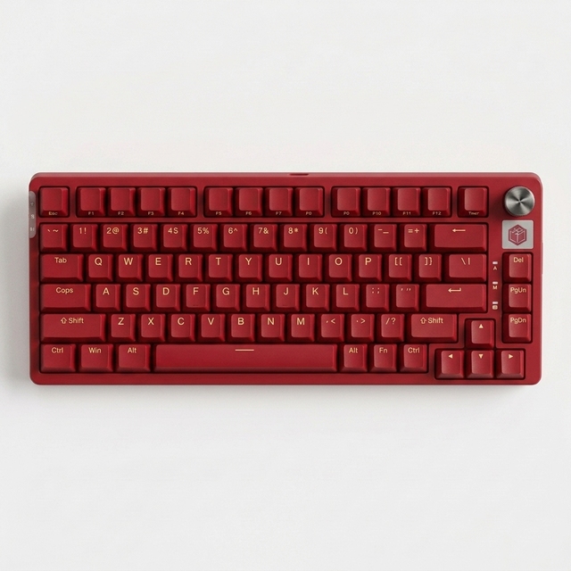 75 Key Hot Swap Hall Effect USB 3.0 Custom Logo Gaming Keyboard 2.4G Wired 3 Mode Low Latency Wireless for PC Mac