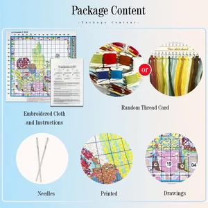 Château <span class=keywords><strong>d</strong></span>'automne 40X40CM/15.74 pouces Kit de point de croix bricolage 11CT/14CT broderie artisanat <span class=keywords><strong>d</strong></span>écoration murale Kits de point de croix - Product Image 6