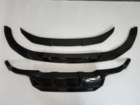 Spoiler avant et diffuseur arrière en fibre de carbone sèche style 3D pour kit carrosserie BMW G42