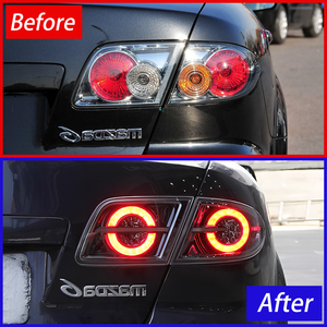 Conjunto <span class=keywords><strong>de</strong></span> Luces Traseras para <span class=keywords><strong>Mazda</strong></span> <span class=keywords><strong>6</strong></span> 2003-2015, Luces LED Traseras <span class=keywords><strong>de</strong></span> Repuesto, Actualización con Luz <span class=keywords><strong>de</strong></span> Señalización Dinámica Intermitente, Accesorios para Automóviles - Product Image 6