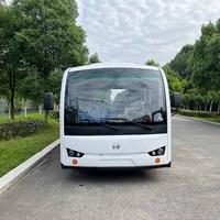 Bus touristique électrique de haute qualité à 23 places, fermé, pour la vente