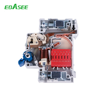 EBASEE ou Fournisseurs OEM Disjoncteur Électrique sur Rail DIN MCB AC Bipolaire 2P 16A 20A 63A Mini Disjoncteur Miniature