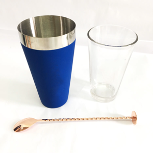 Shaker à cocktails en acier inoxydable de 850 ml avec couvercle en silicone pour Italie Speyburn <span class=keywords><strong>Speyside</strong></span> Springbank St Magdalene St.George - Product Image 5