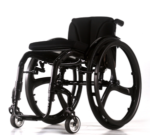 Silla <span class=keywords><strong>de</strong></span> <span class=keywords><strong>ruedas</strong></span> activa <span class=keywords><strong>de</strong></span> fibra <span class=keywords><strong>de</strong></span> carbono tipo Plegable ligera 8801 con CE ISO <span class=keywords><strong>para</strong></span> <span class=keywords><strong>discapacitados</strong></span> - Product Image 5
