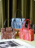 Boîte cadeau portable style forêt, boîte à dragées pour mariage, boîte à bonbons vide pour enterrement de vie de jeune fille, boîte d'emballage cadeau en gros
