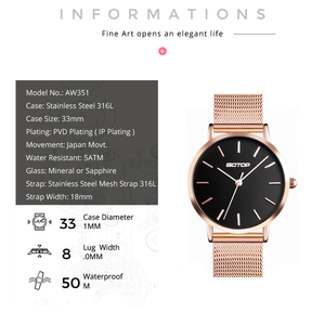 Vendita calda ultrasottile orologio cinese all'ingrosso cinturino in rete Shenzhen Watchmaker orologio da donna in lega per le donne - Product Image 3