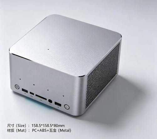 High Performance AI Mini PC 96GB LPDDR5X 8TB NVMe SSD Supercomputing Desktop Workstation Supports Quad Display OCuLink