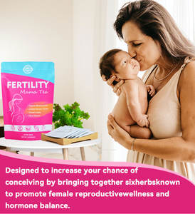 Chinaherbs OEM/ODM Té orgánico de fertilidad femenina para útero femenino Producto de suplementos de hormona de equilibrio cálido - Product Image 2