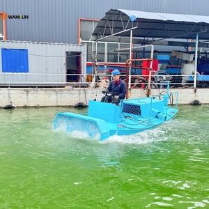 Récolteuse professionnelle de végétation aquatique et éliminateur de jacinthe d'eau |   <span class=keywords><strong>Coupe</strong></span>-plantes submersible pour lacs - Product Image 6