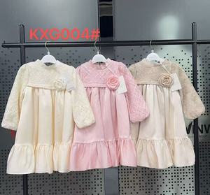 Abiti per Bambine del Produttore, Vestiti Arricciati per Bambine con Colletto alla Marinara, Abito Primaverile per Ragazze - Product Image 4