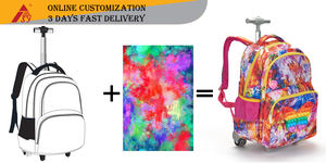 2023 nueva bonita mochila escolar con ruedas, mochilas para estudiantes para niños, mochila escolar con ruedas, mochila para niñas - Product Image 2