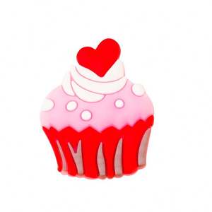 Aimant de réfrigérateur en PVC 3D en forme de désert, logo personnalisé, aimant promotionnel pour réfrigérateur - Product Image 1