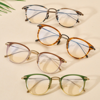 Monture de lunettes Borregls en acétate et titane pour hommes, nouvelle collection 2025, de marque, design carré, pour femmes, lunettes optiques 185648
