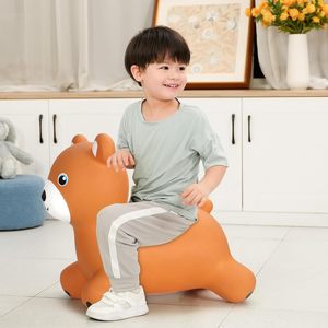 Trẻ em Đồ chơi thể thao <span class=keywords><strong>PVC</strong></span> <span class=keywords><strong>Inflatable</strong></span> động vật nhảy gấu cho tuổi 2 + - Product Image 1