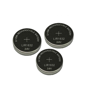 Elektronik terazi için 32mah Lithiun iyon düğme pil LIR1632 3.7V şarj edilebilir lityum iyon düğme hücre - Product Image 5