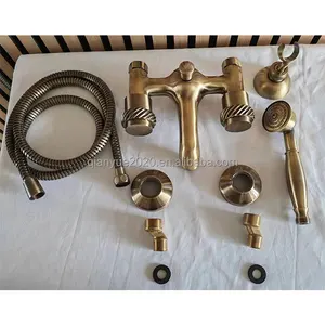 Bad Bronze Dusch armatur Dusch set Regen Dusch mischer Badewanne Wasserhahn