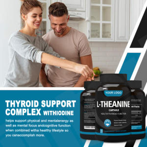 Ausreson OEM Private Label <span class=keywords><strong>L</strong></span> <span class=keywords><strong>Theanine</strong></span> Slimminge Extrato De Chá Verde 99% Energia Vegetariana <span class=keywords><strong>L</strong></span>-teanina Cápsulas - Product Image 4