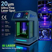 Graveur de cristal 3D, équipement de gravure laser sous surface personnalisable pour portraits 3D, récompenses en cristal et cadeaux promotionnels