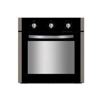 Four intégré en acier inoxydable, grande capacité réutilisable, 59L