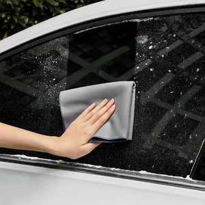 Serviette de séchage en microfibre super absorbante pour le lavage et le detailing automobile et plus encore – Serviettes en microfibre pour voitures, séchage et detailing auto - Product Image 3