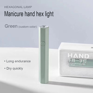 Sèche-ongles UV LED mini <span class=keywords><strong>à</strong></span> séchage rapide, sans fil, 3W, <span class=keywords><strong>lampe</strong></span> rechargeable pour manucure - Product Image 3