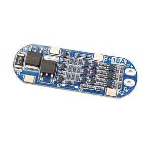 Precio de fábrica mejorado <span class=keywords><strong>BMS</strong></span> <span class=keywords><strong>3S</strong></span> <span class=keywords><strong>10A</strong></span> batería de iones de litio 18650 cargador PCB <span class=keywords><strong>BMS</strong></span> Placa de protección 12,6 V módulo - Product Image 1